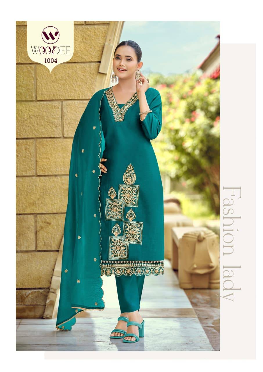 AAVANI BY WOODEE 1001 To 1006 Series Stylish Beautiful Colourful Viscose Kurti At Wholesale Price
